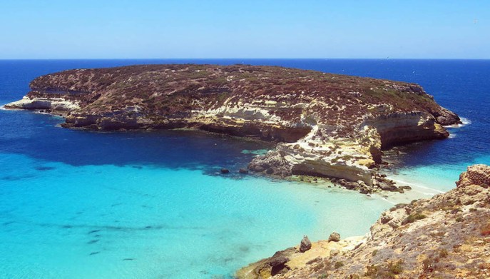 Isola Conigli Lampedusa