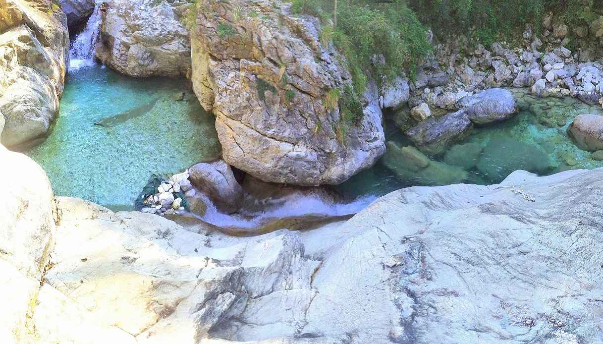 Le acque del torrente Renara