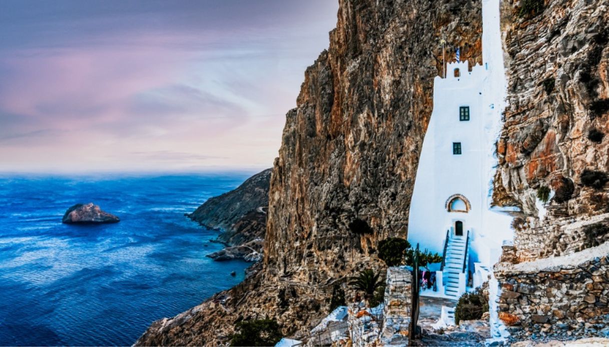 Il monastero di Amorgos, Grecia