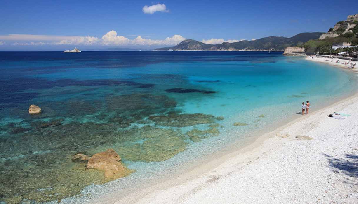 All'Isola d'Elba, le cui spiagge sono state le più premiate d'Italia