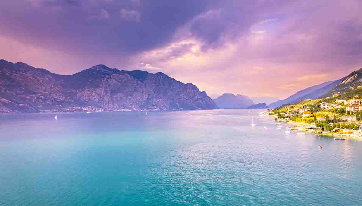 Tramonto sul Lago di Garda