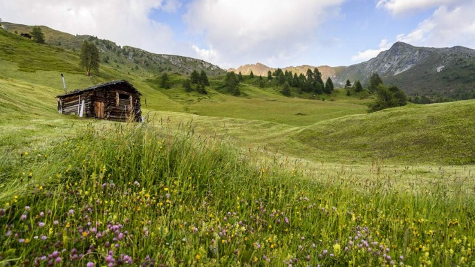 La valle dei sentieri e delle malghe, la più pittoresca delle Alpi