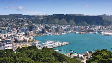 Il clima e la temperatura di Wellington, la capitale della Nuova Zelanda