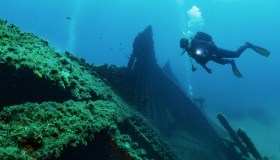 Immersione sul relitto: le immagini sono impressionanti