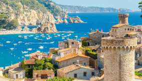 Tossa de Mar, una fortezza sul mare