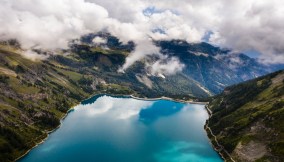 Escursioni al lago artificiale di Tseuzier