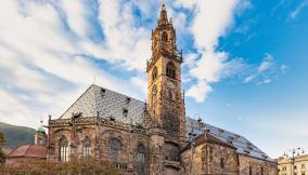 Il Duomo di Bolzano, con il suo splendido campanile