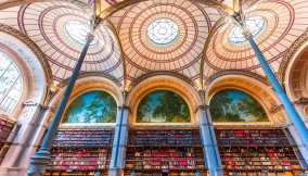 Sala Ovale della Biblioteca Nazionale Richelieu di Parigi