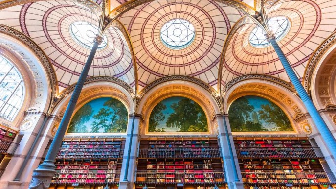 Bellissima e opulenta: la biblioteca-museo nel cuore di Parigi