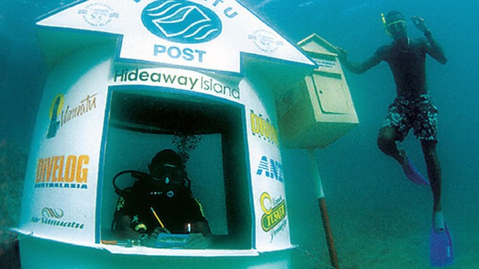 Nell’Oceano Pacifico esiste un ufficio postale sott’acqua: puoi visitarlo
