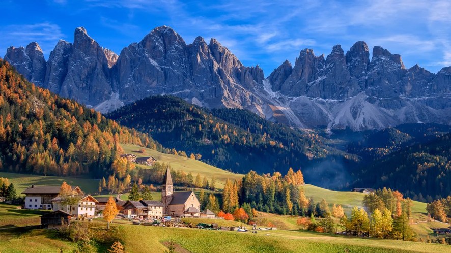 Le valli più belle d’Italia durante l’autunno
