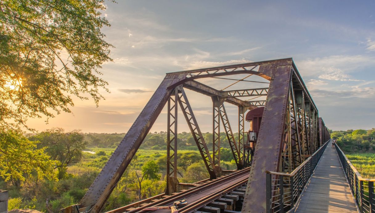 Kruger Shalati - The Train On The Bridge