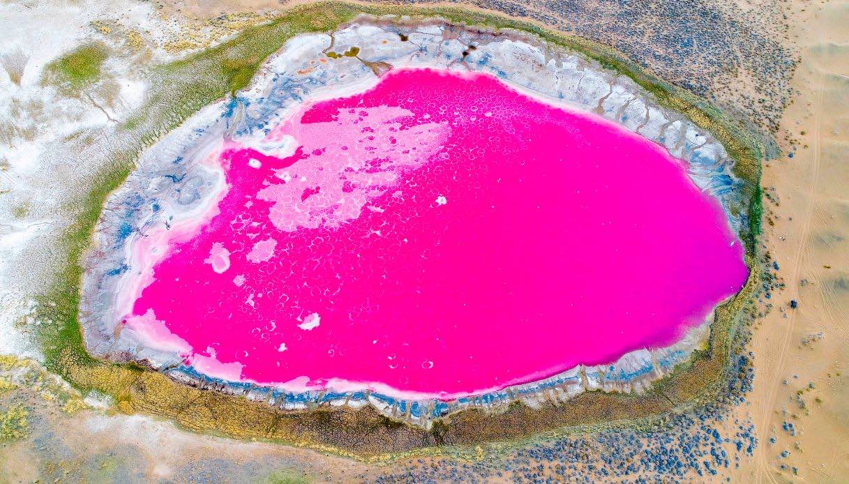 Il lago rosa nel deserto, Lega dell'Alxa