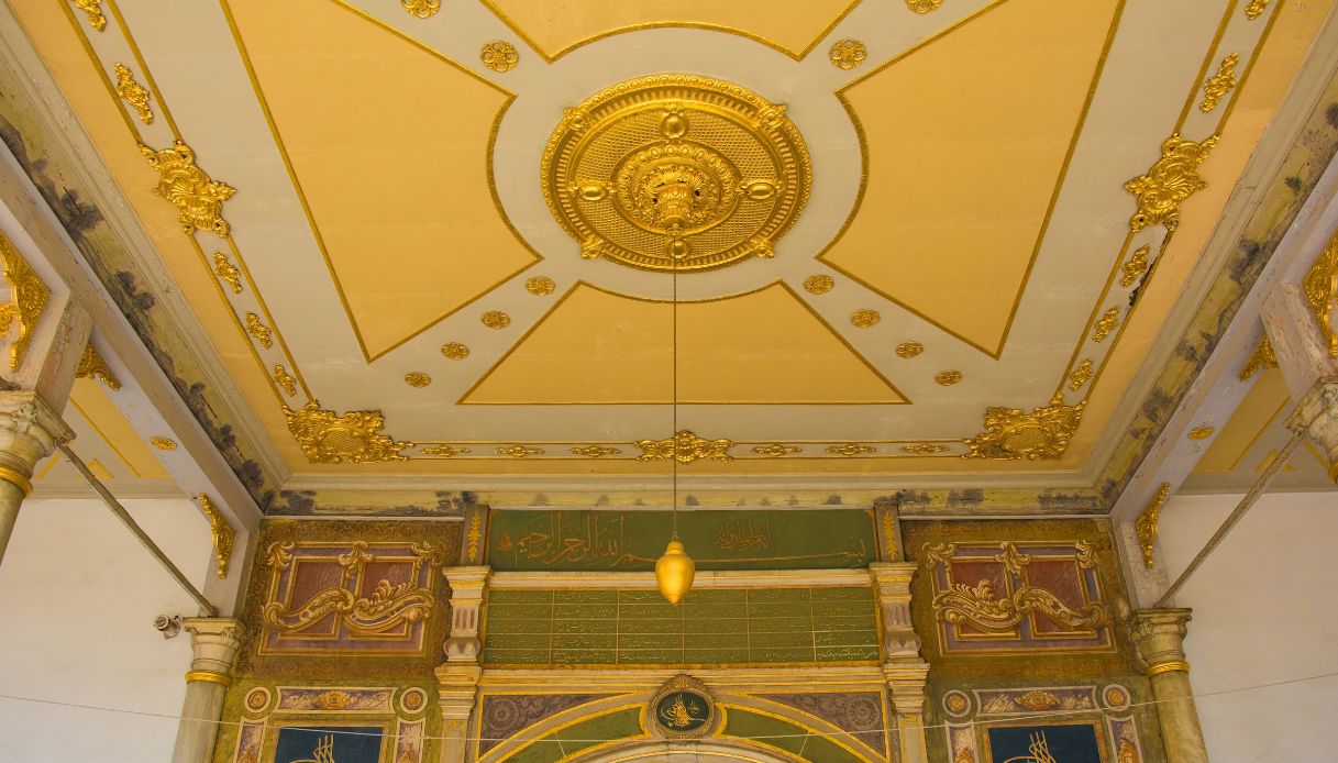 Il soffitto dorato di Palazzo Topkapi