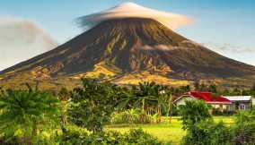 Alle pendici del Vulcano Mayon