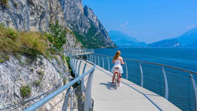 La ciclabile Garda by Bike arriva (finalmente) in Trentino