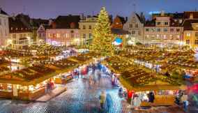 Tallinn e il primo albero di Natale della storia