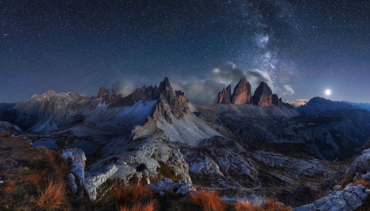 VAL DI SOLE - Stamattina all'alba il cielo ci ha regalato