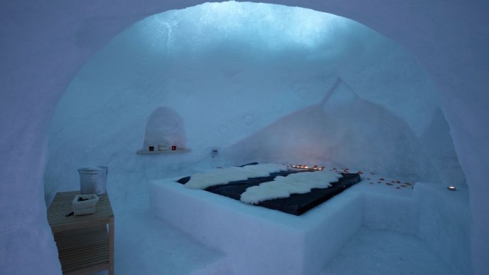 Puoi dormire in un igloo a 3000 metri di altezza: l’esperienza magica