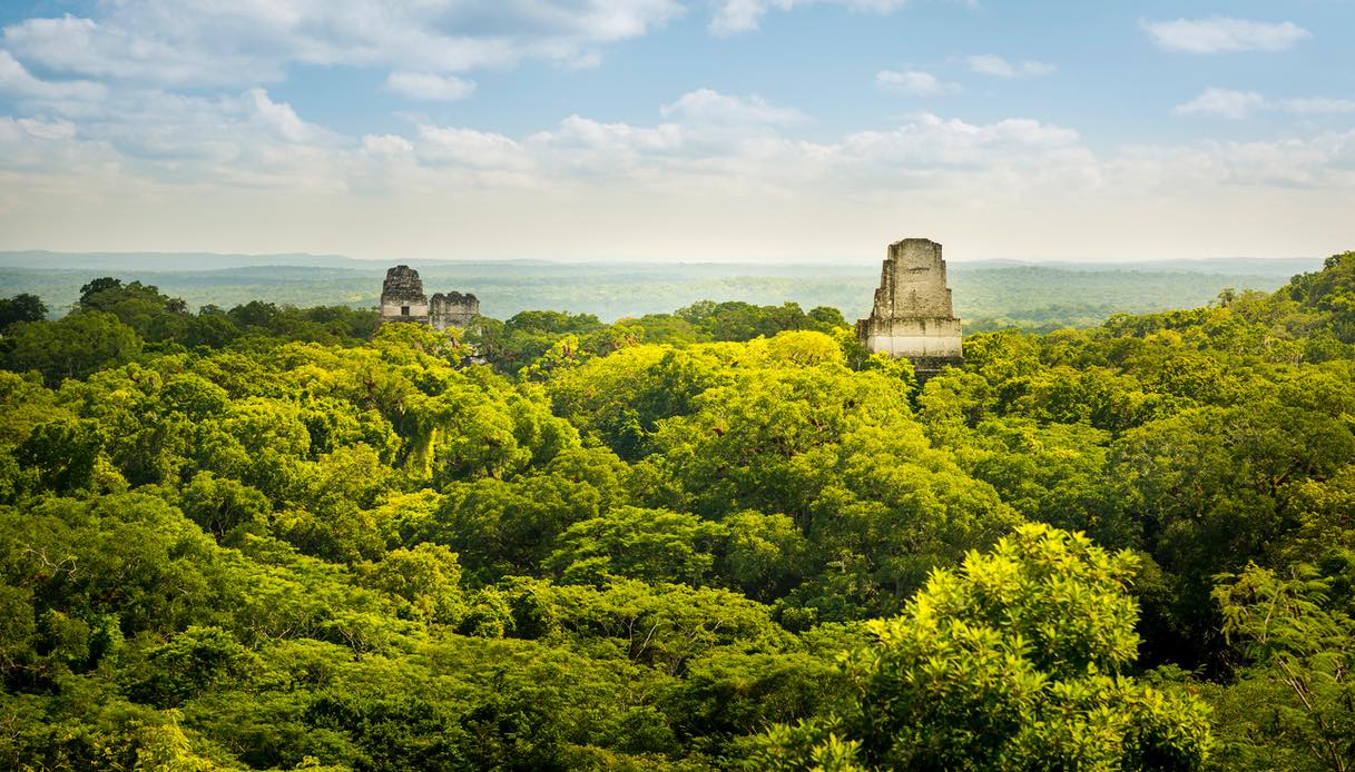 The massive Mayan civilization has been discovered in Guatemala