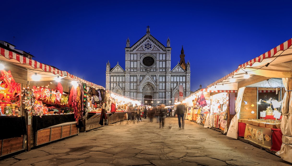 Il Mercato di Natale a Firenze è tra i migliori del 2022 per la CNN