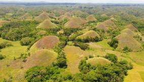 isola di bohol colline