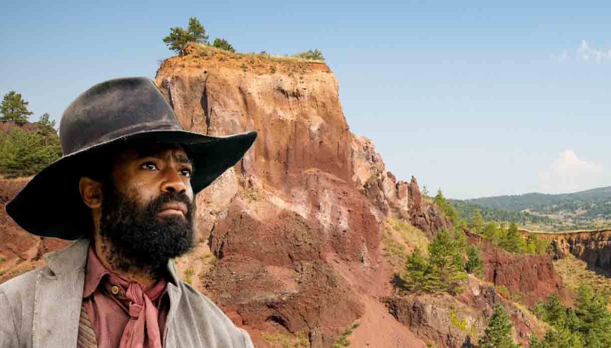 It looks like the Wild West, but the location of the “Django” series is in Europe