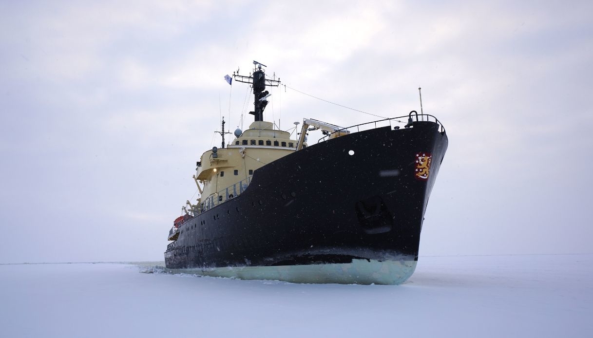 La nave Icebreaker Sampo