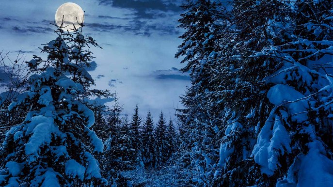 Snow Moon, la Microluna di neve sta per arrivare: lo spettacolo ha inizio