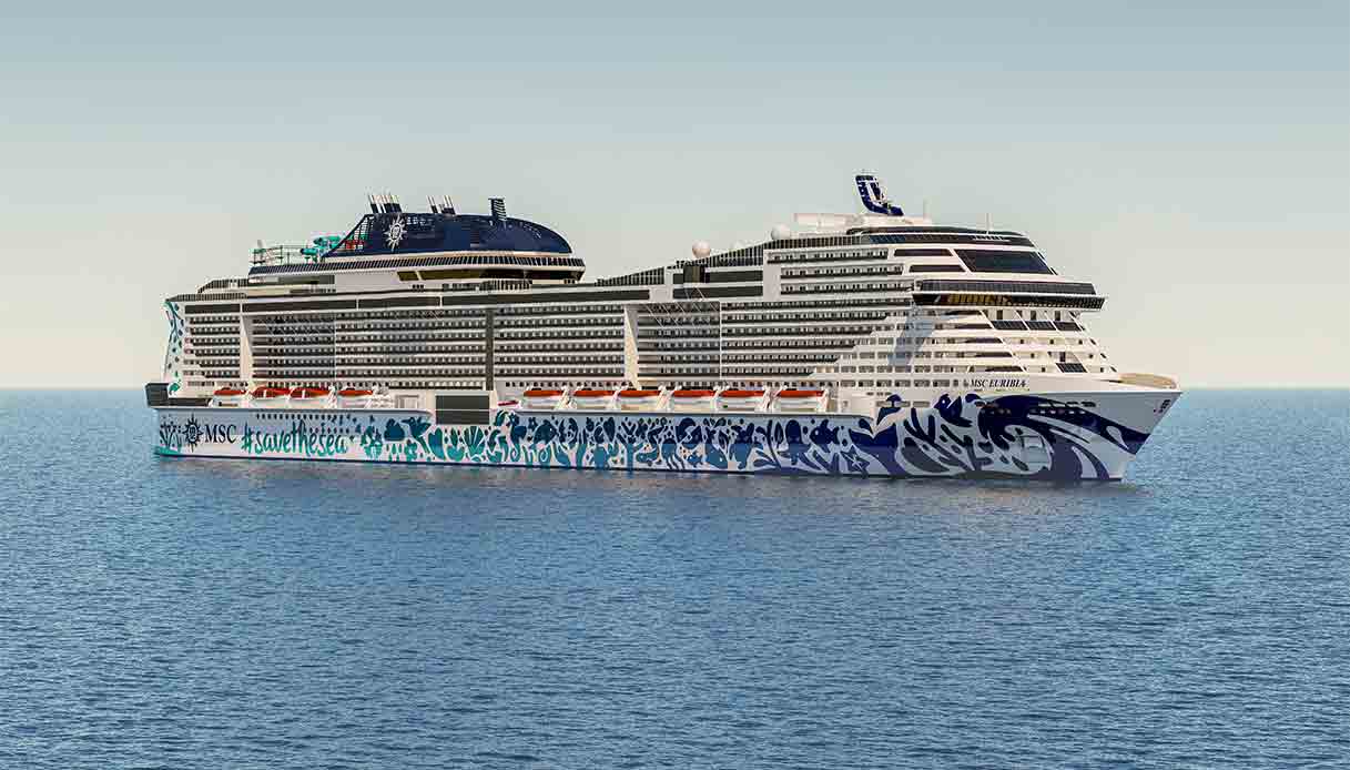 Sta per salpare la nave da crociera più green
