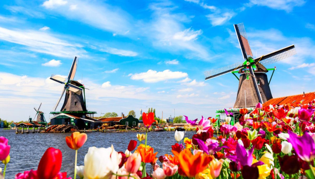 Il villaggio dei mulini a vento di Zaanse Schans