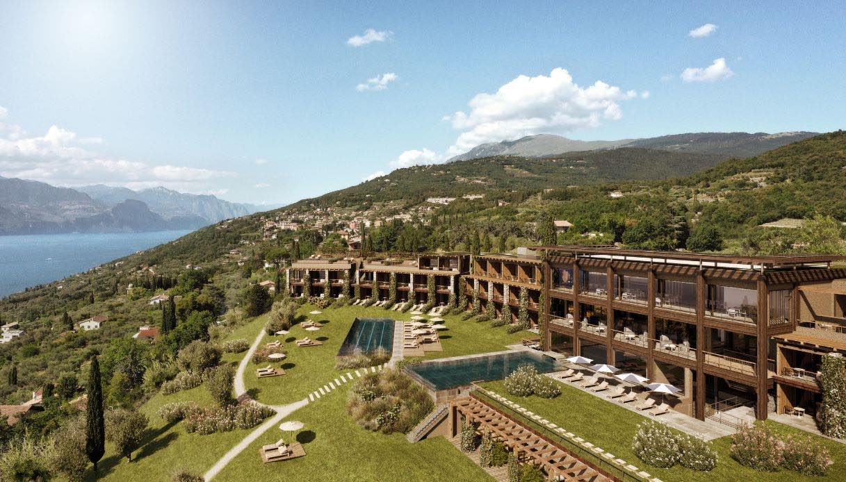 Il nuovo hotel di lusso sul Lago di Garda