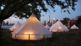 Il glamping di lusso a New York