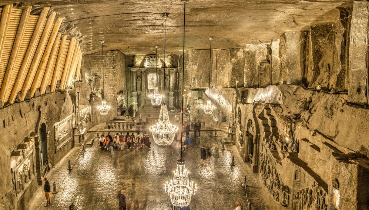 Miniera di Sale di Wieliczka in Polonia