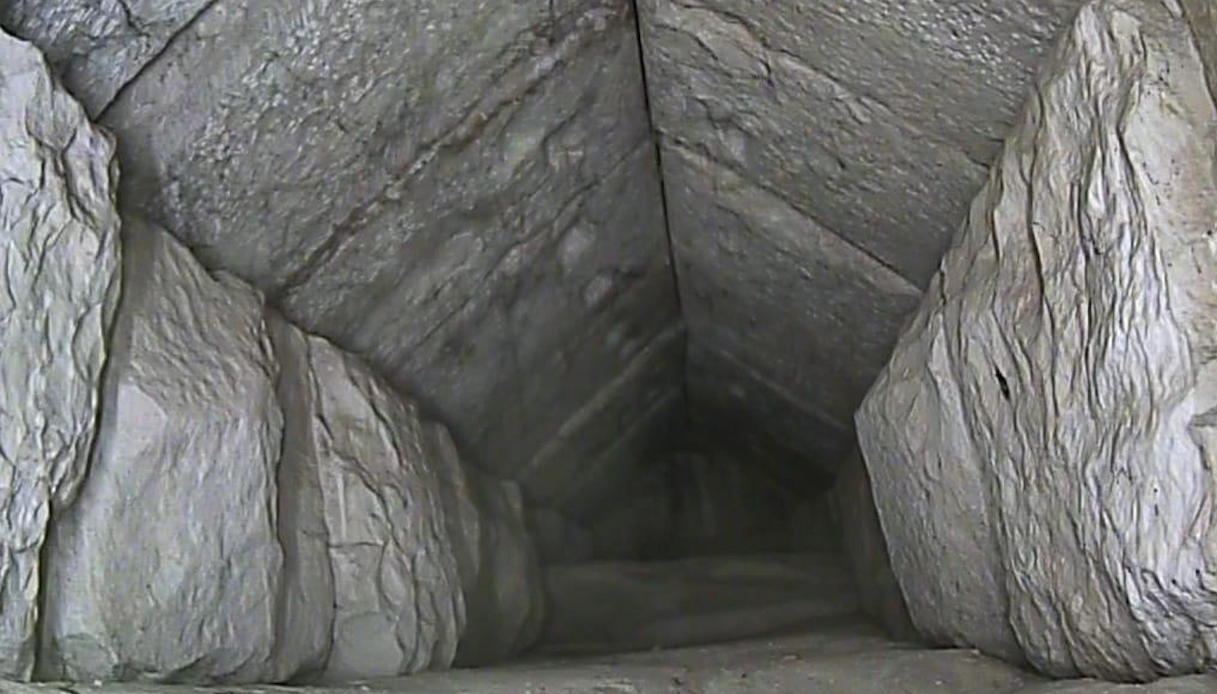 Il tunnel segreto all'interno della Piramide di Cheope