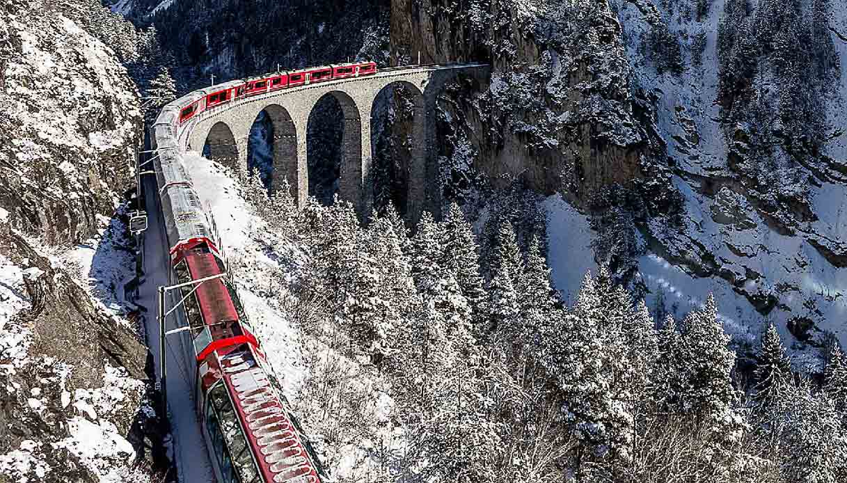 C'è un meraviglioso treno svizzero che pochi (ancora) conoscono