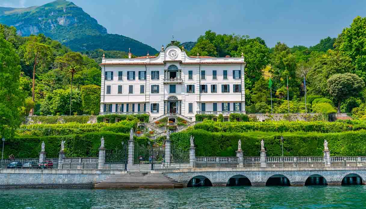 Villa Carlotta vista dal Lago di Como