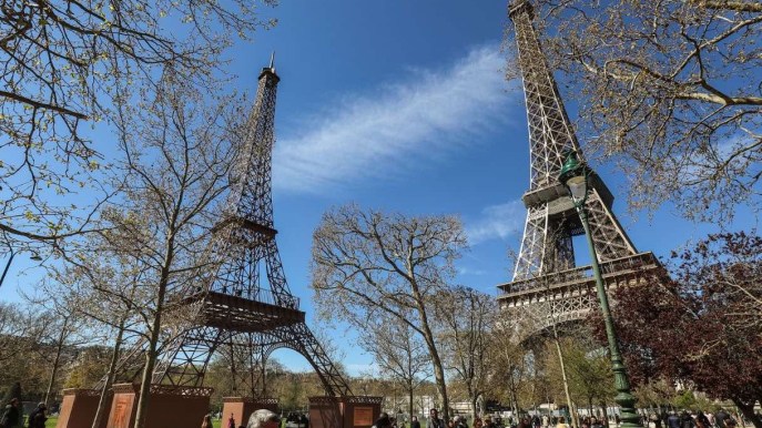 Si chiama Eiffela, è la replica della Tour Eiffel e si trova a Parigi