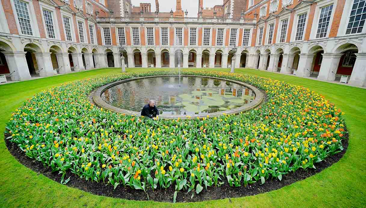 Il Festival dei Tulipani in un palazzo londinese