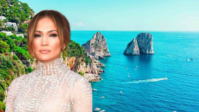 Jennifer Lopez innamorata di Capri (e dell’Italia)