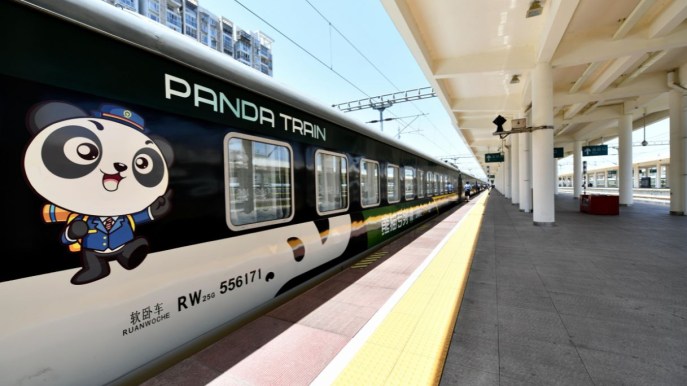 Panda Train: tutti a bordo del treno più dolce del mondo