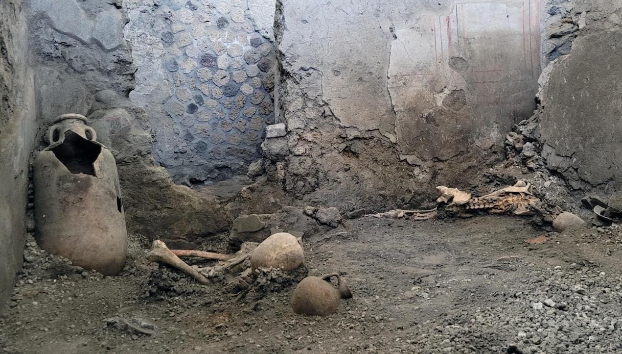 Trovati due scheletri a Pompei: la nuova scoperta