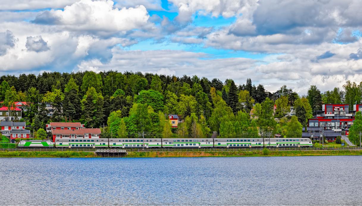 Viaggiare in treno in Finlandia