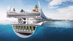 Presentata la città futuristica e galleggiante che combatte il cambiamento climatico