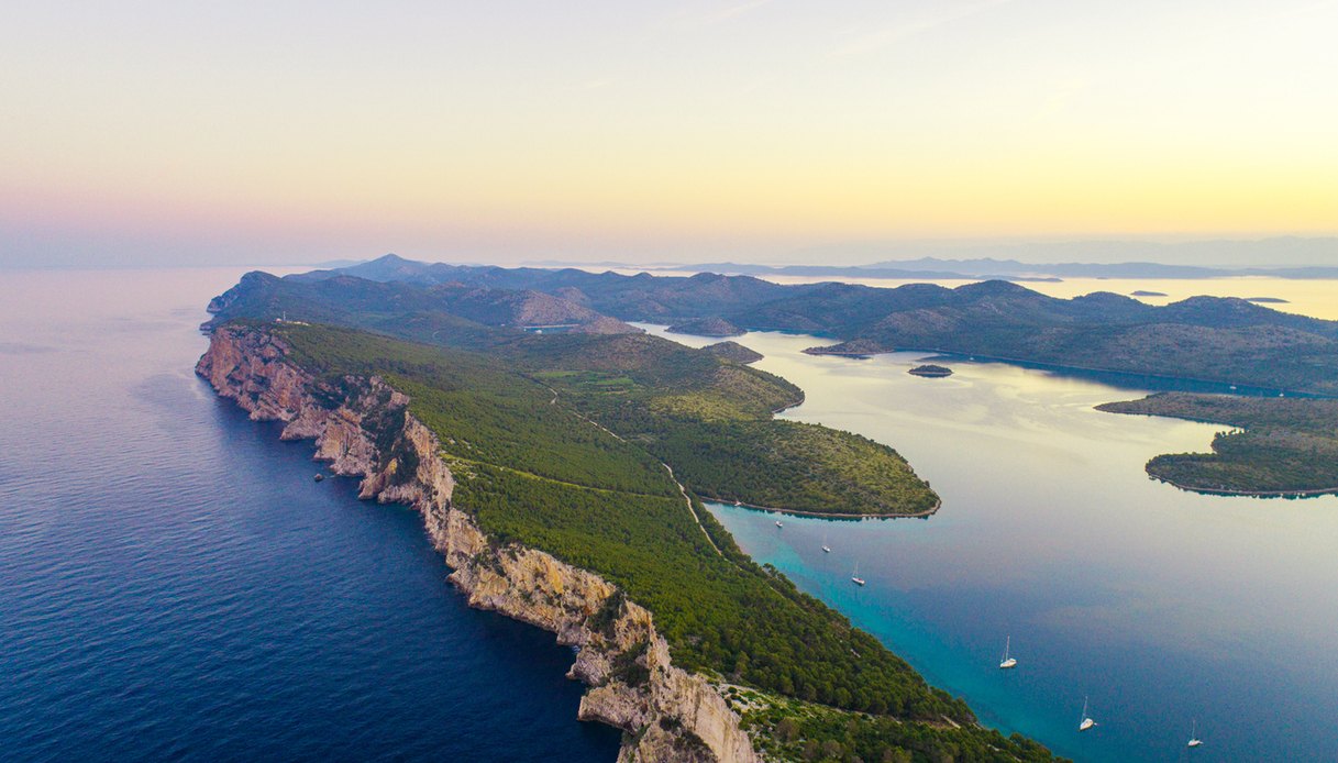 Paesaggio isole Kornati 