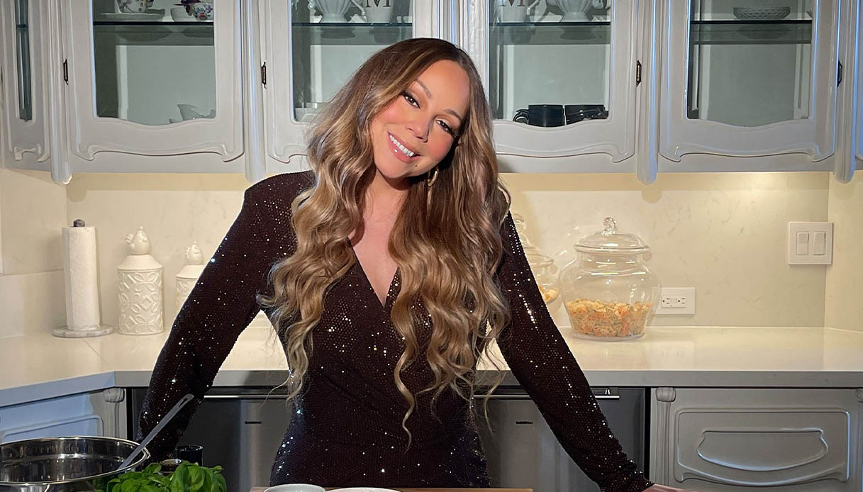 Mariah Carey nella cucina della Beverly Hills Escape 