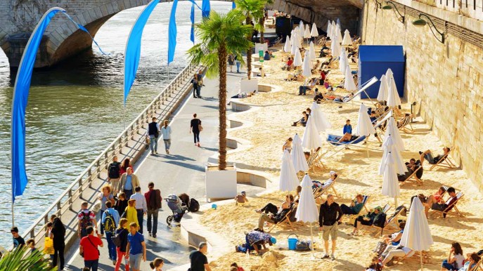 Sotto il sole della Senna: anche Parigi ha la sua spiaggia