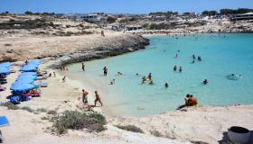 Cala Croce, un piccolo angolo da sogno di Lampedusa