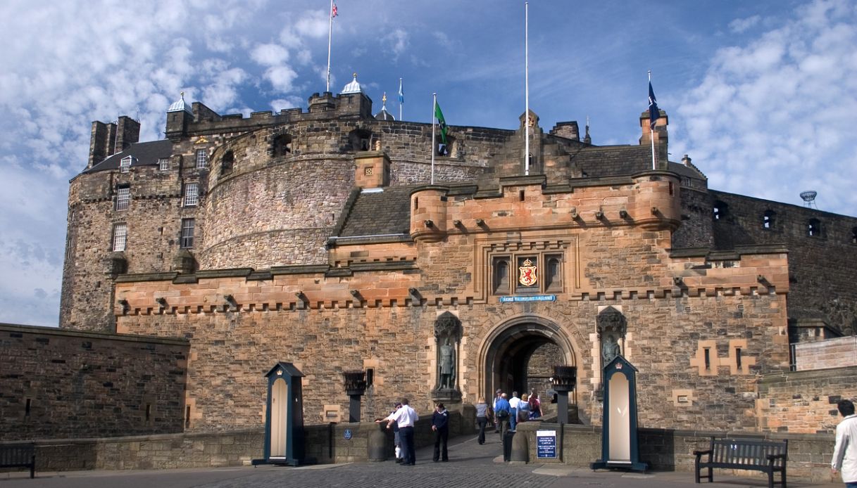 Ingresso del Castello di Edimburgo