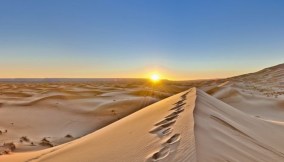 Lo spettacolo dell'alba tra le dune di Merzouga